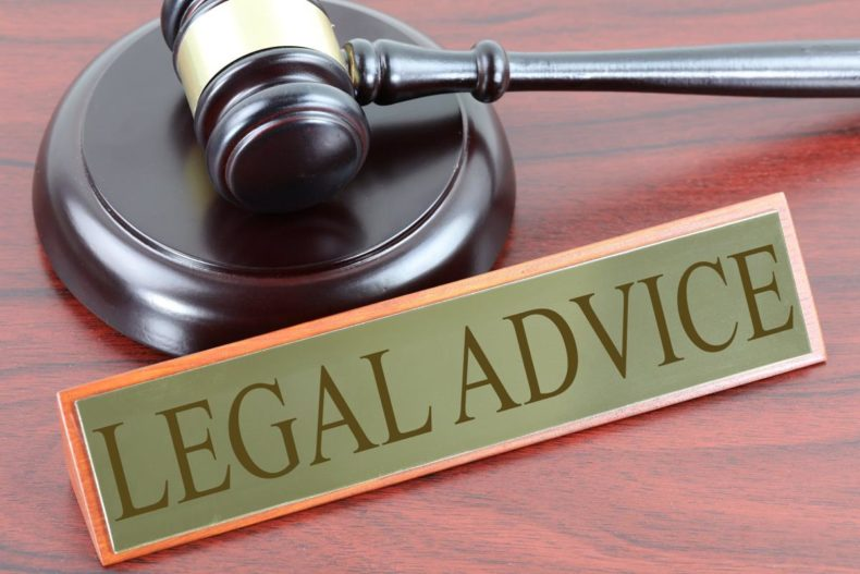 Lack of legal advice